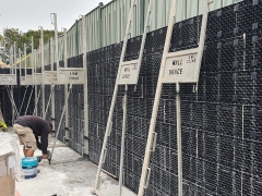 Wall Braces can also be stripped the next day after concrete pour