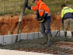 Slab Formwork Concrete pour